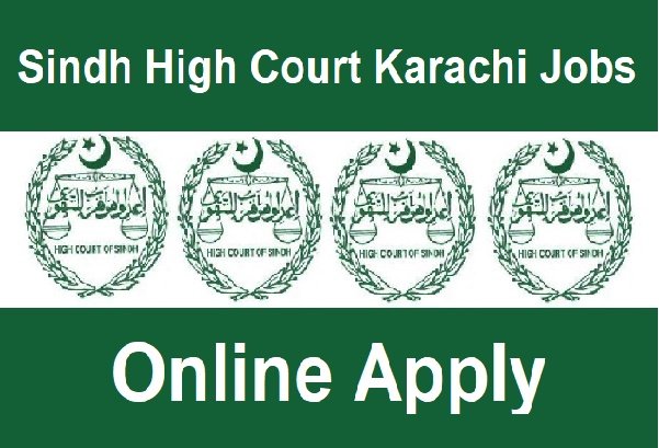 Sindh High Court Jobs 2025 Apply Online