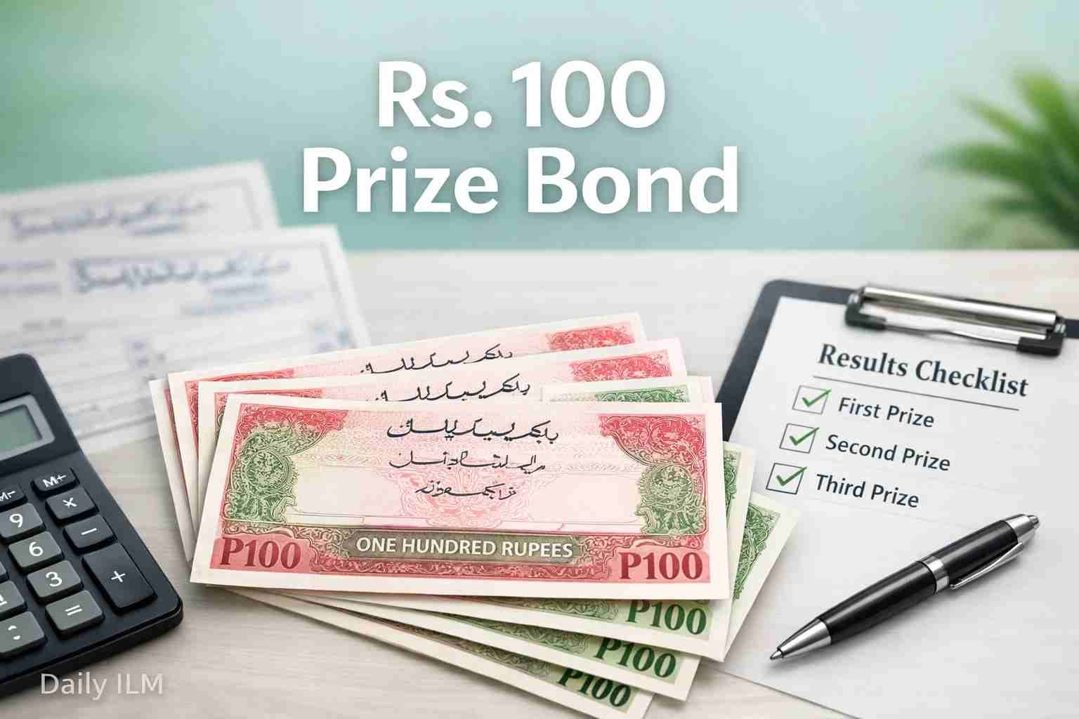 Rs. 100 Prize Bond Information Pakistan